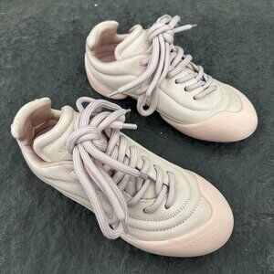 Pink Leather Alexander McQueen Sneakers